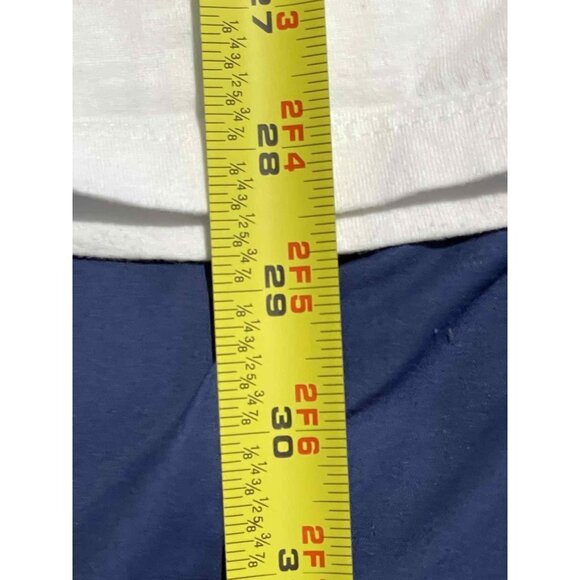 Champion Shirt Mens XL White Blue Big C Logo Graphic Short Sleeve Athletic Tee - Picture 5 of 5